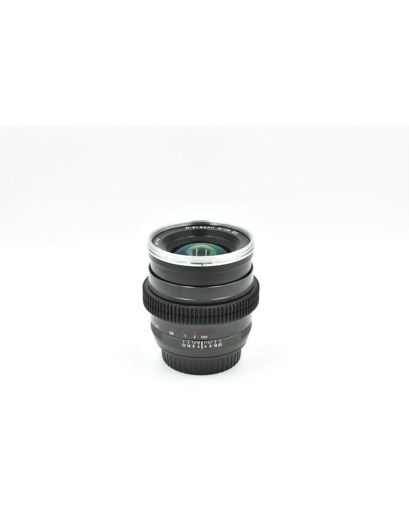 Canon Pre-Owned Carl Zeiss Distagon T* 25mm F/2 ZE Lens for Canon EF Mount