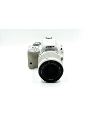 Canon Pre-Owned Canon SL1 With 18-55mm STM White