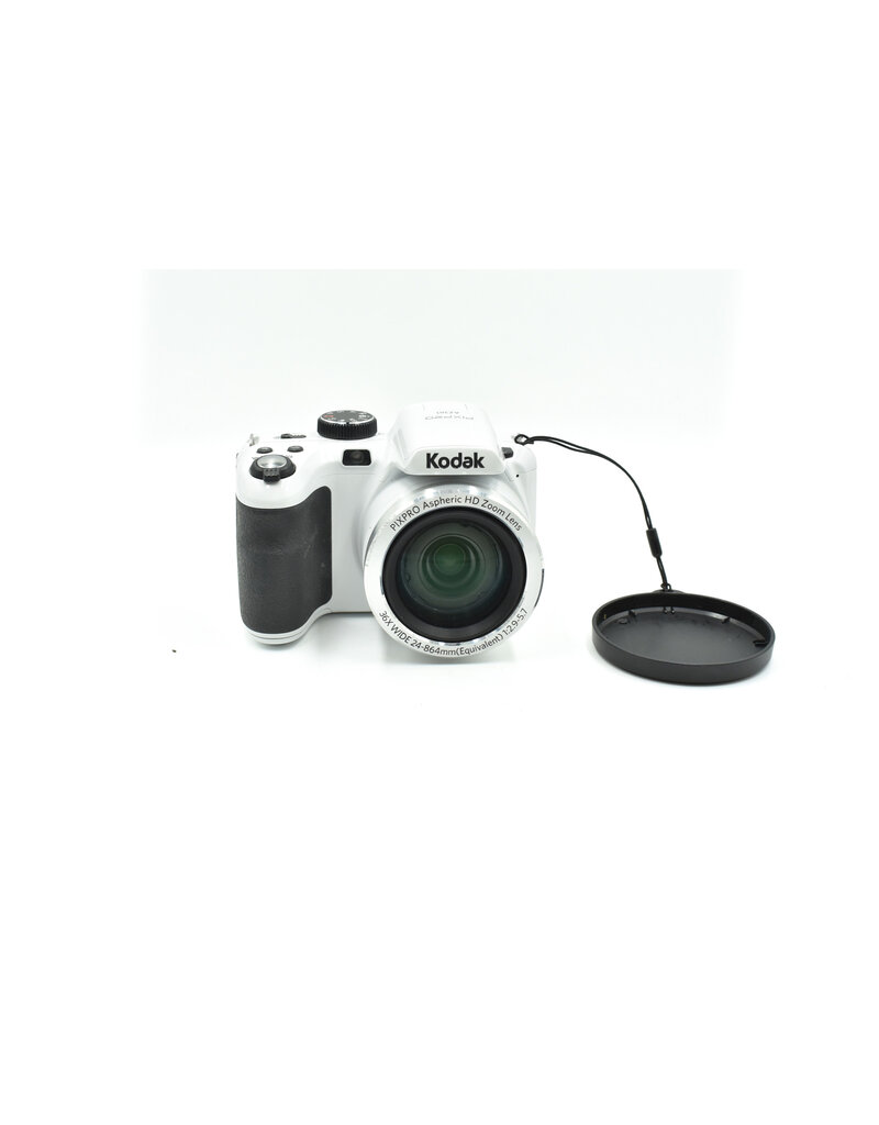 Kodak Pre-owned Kodak PIXPRO AZ421 Digital Camera White with Battery No Charger