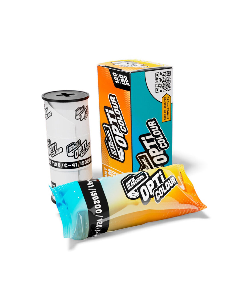 Optik Oldschool Optik Oldschool Opticolour 200 Color Negative Film (120mm Roll Film)