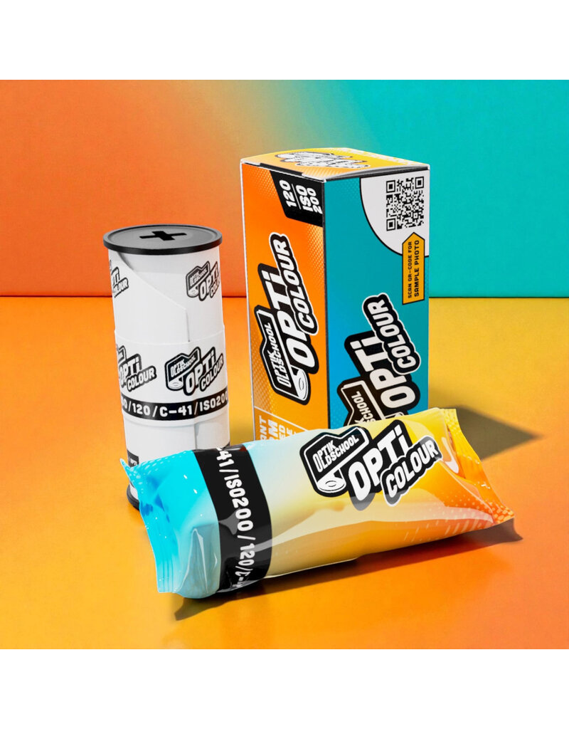 Optik Oldschool Optik Oldschool Opticolour 200 Color Negative Film (120mm Roll Film)