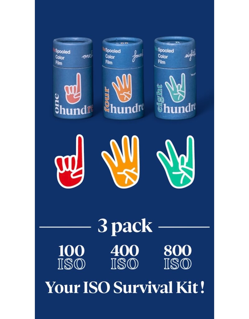 Hundred Film Hundred 3 Pack Color Film 35mm 108 Exposures