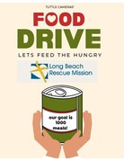 Long Beach Rescue Mission Food Drive Donation