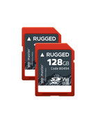 Promaster SDXC 128GB Rugged™ UHS-II V60 Memory Card - 2 Pack