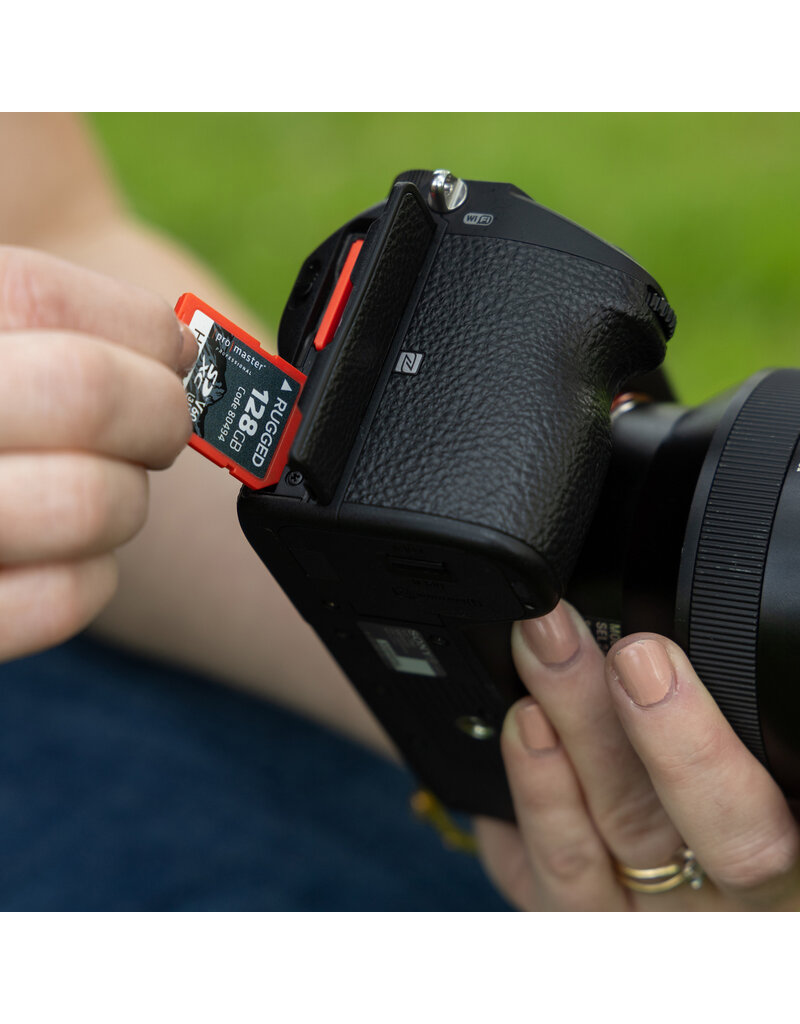 Promaster SDXC 128GB Rugged™ UHS-II V60 Memory Card - 2 Pack