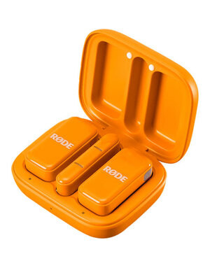 Rode RODE Wireless Micro 2-Person Ultracompact Wireless Microphone System with USB-C Connector (2.4 GHz, ORANGE)