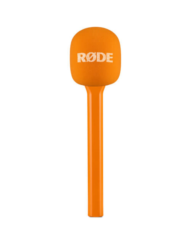 Rode RODE Interview GO Handheld Mic Adapter for Wireless Clip-On Transmitter (Orange)
