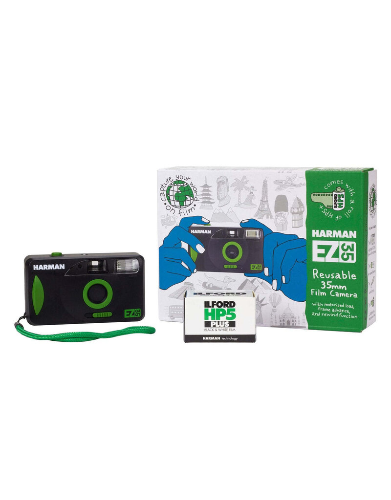 Harman HARMAN EZ-35 Reusable 35mm Film Camera + A Roll of HP5