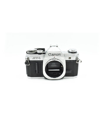 Canon Pre-Owned Canon AT-1 Body Only Silver (35mm Film Camera)