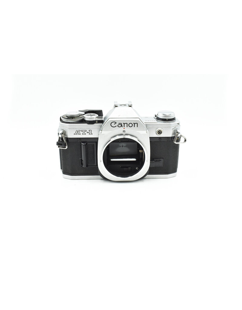 Canon Pre-Owned Canon AT-1 Body Only Silver (35mm Film Camera)