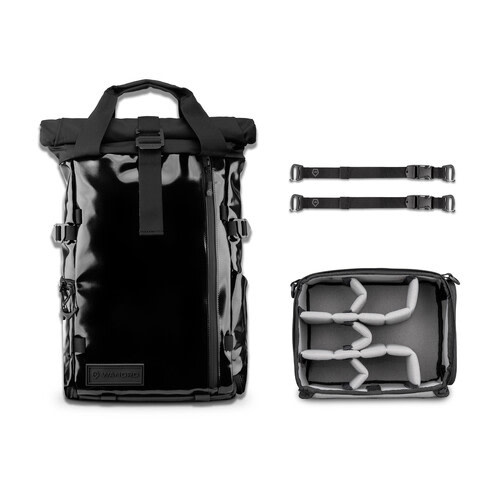 Wandrd PRVKE 21L High Gloss Black Photo Bundle - Tuttle Cameras