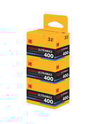 Kodak Kodak Eastman UltraMax 400 Color Negative Film (35mm Roll Film, 36 Exposures, 3-Pack)