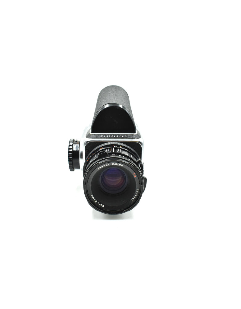 Pre-Owned Hasselblad 500C Camera with Carl Zeiss Planar 80mm f2.8 Lens T*