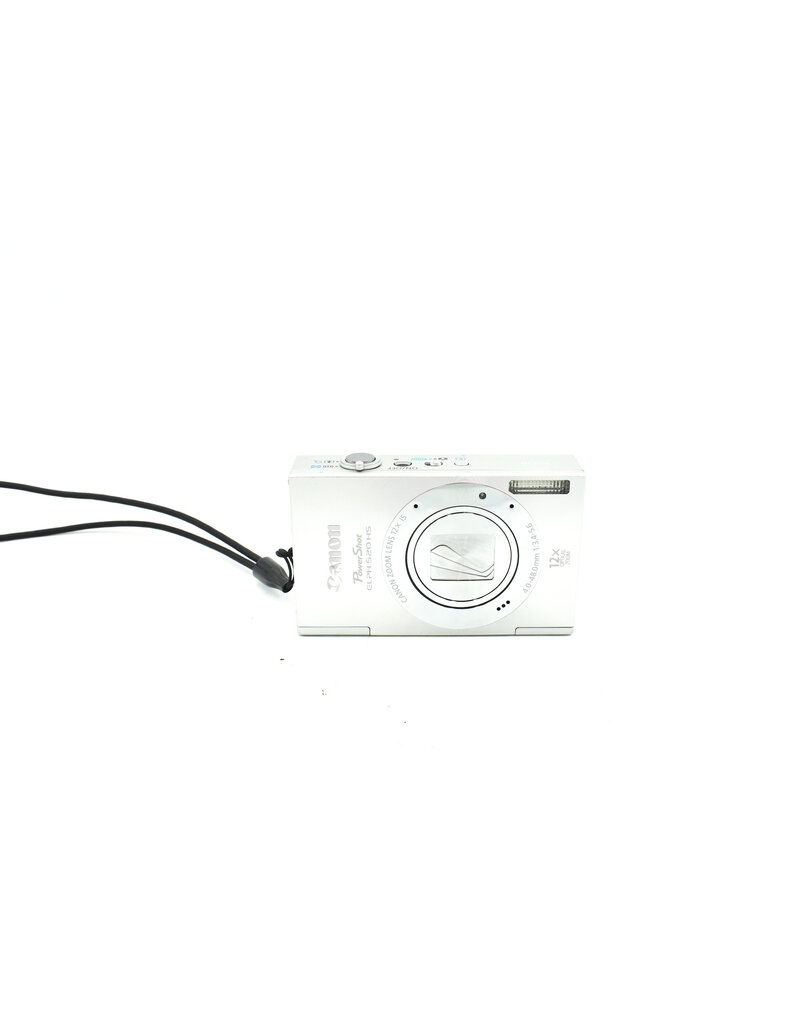 Pre-Owned Canon IXY 3 PowerShot ELPH 520 HS IXUS 500 Silver