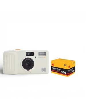 Kodak Kodak Snapic A1 35mm Full-Frame Film Camera White