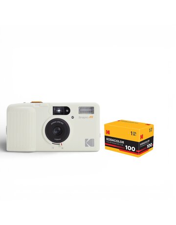 Kodak Kodak Snapic A1 35mm Full-Frame Film Camera White