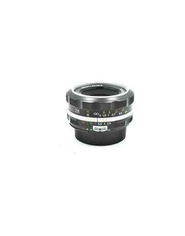 Nikon Pre-Owned Voigtlander  Color-SKOPAR 28mm f/2.8 Lens Nikon S