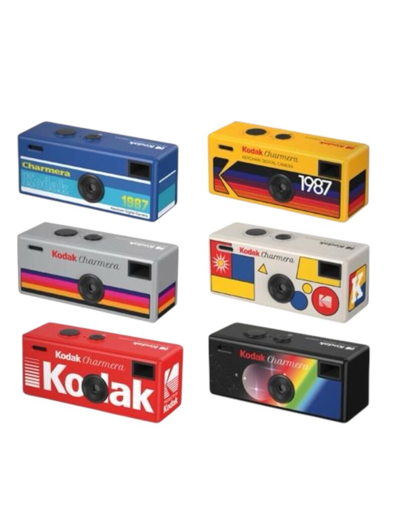 Kodak 6 Pack of Kodak Charmera Keychain Digital Camera  Full Set
