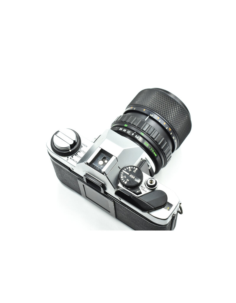 Olympus Pre-Owned OmG Olympus w/35-70mm F4 (35mm Film Camera)