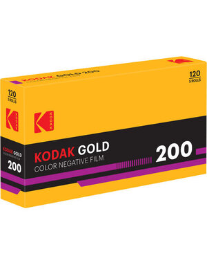 Kodak Kodak Eastman Gold 200 Color Negative Film (120 Roll Film, Single Roll)