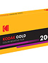 Kodak Kodak Eastman Gold 200 Color Negative Film (120 Roll Film, Single Roll)
