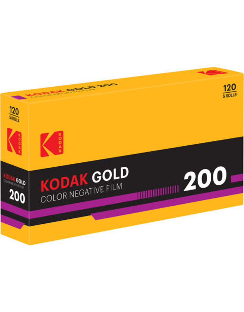 Kodak Kodak Eastman Gold 200 Color Negative Film (120 Roll Film, Single Roll)