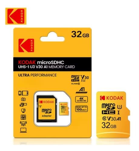 KODAK Class 10 microSDHC Memory Card 32GB - Tuttle Cameras