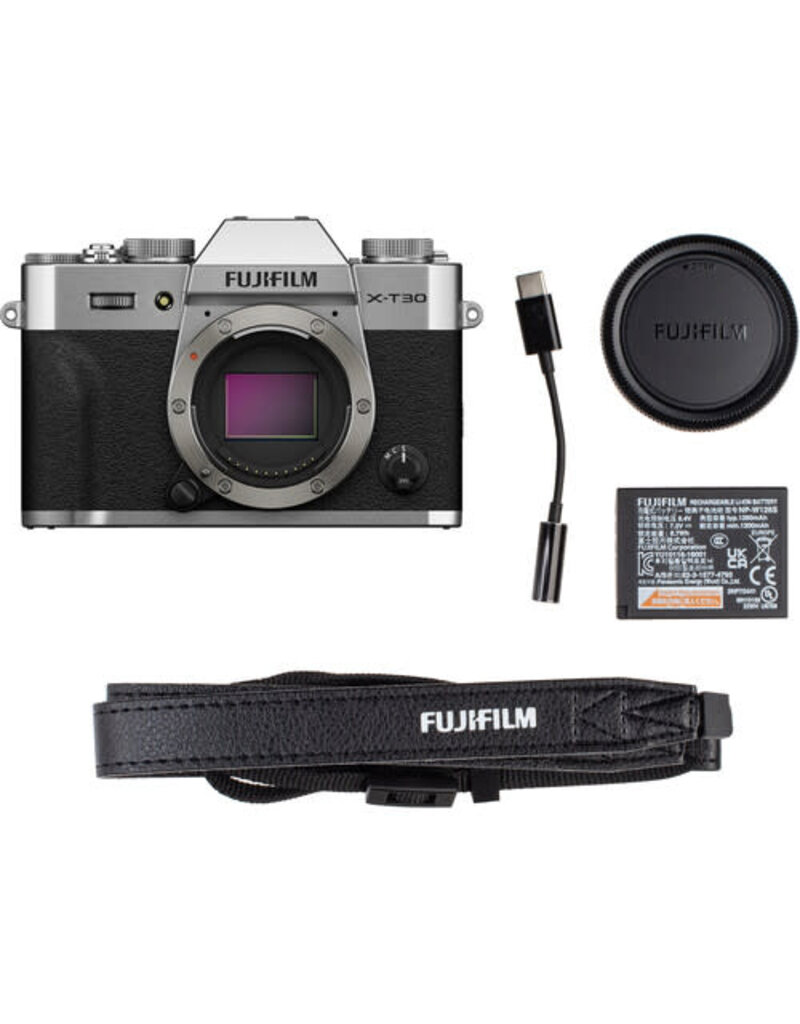 Fujifilm FUJIFILM X-T30 III Mirrorless Camera with 13-33mm f/3.5-6.3 Lens (Silver)