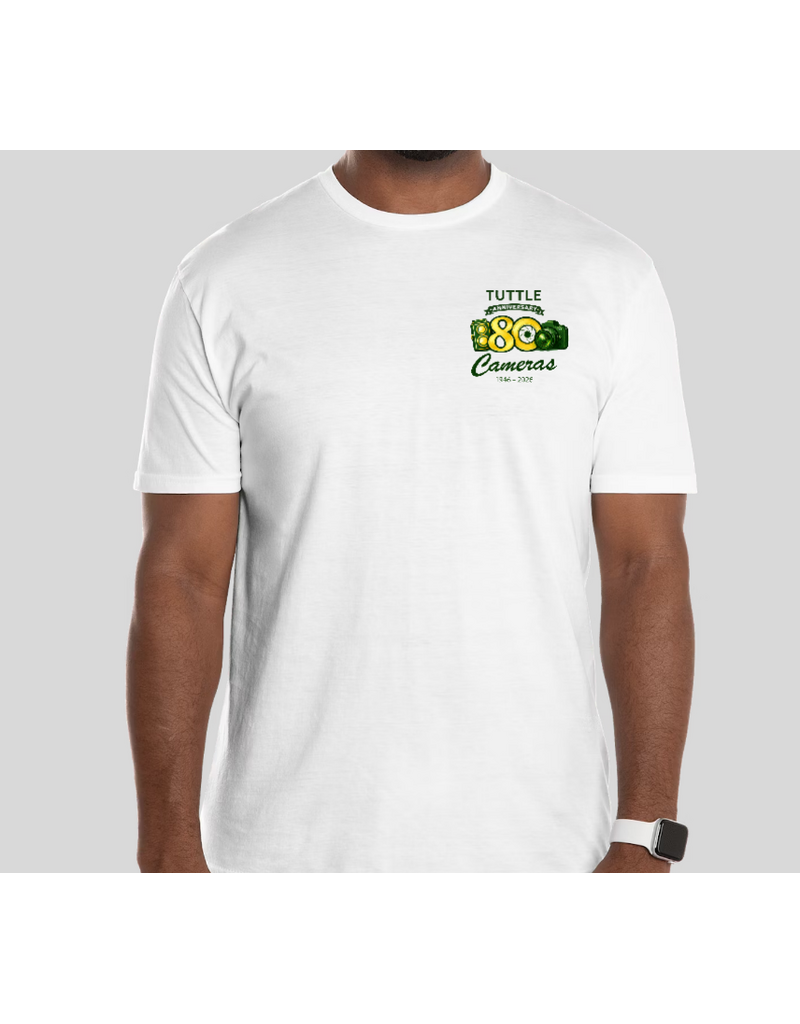 Tuttle Cameras Tuttle Cameras 80th Anniversary T-Shirt Small
