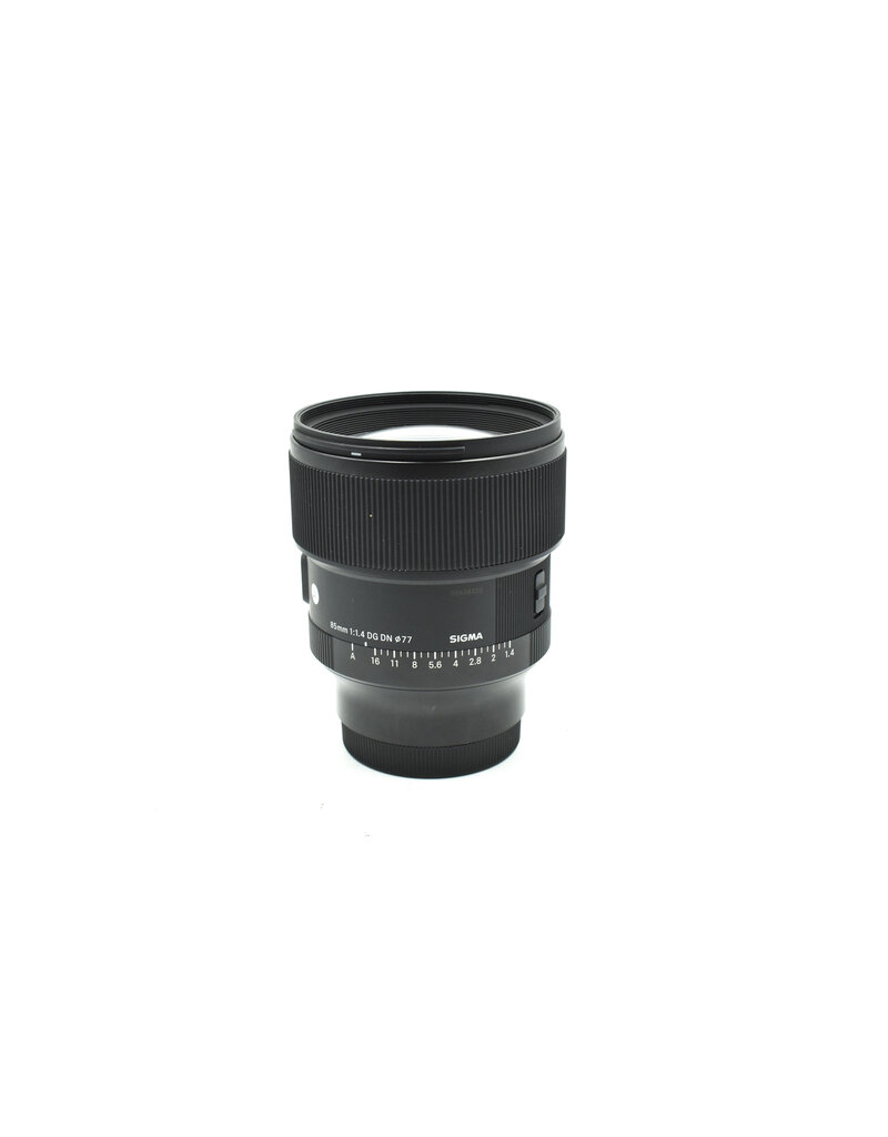 Pre-owned Sigma 85mm f/1.4 DG DN A (Art) Full-Frame Autofocus Lens for E Mount