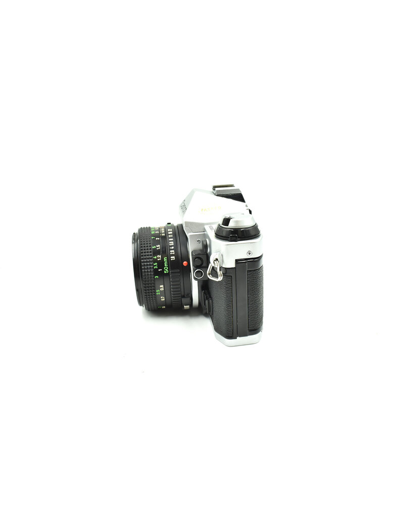 Canon Pre-Owned  - Canon AE-1 Pro w/50mm F1.8 Fd Lens (35mm Film Camera)