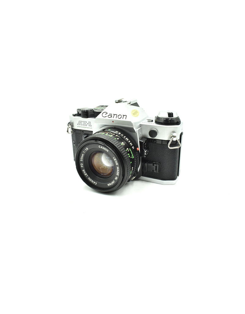 Canon Pre-Owned  - Canon AE-1 Pro w/50mm F1.8 Fd Lens (35mm Film Camera)