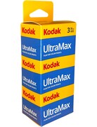 Kodak Kodak Eastman UltraMax 400 Color Negative Film (35mm Roll Film, 36 Exposures, 3-Pack)