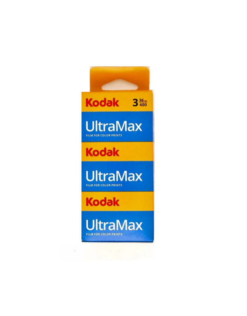 Kodak Kodak Eastman UltraMax 400 Color Negative Film (35mm Roll Film, 36 Exposures, 3-Pack)