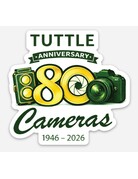 Tuttle Cameras 80th Anniversary Sticker Pack (5-Piece)