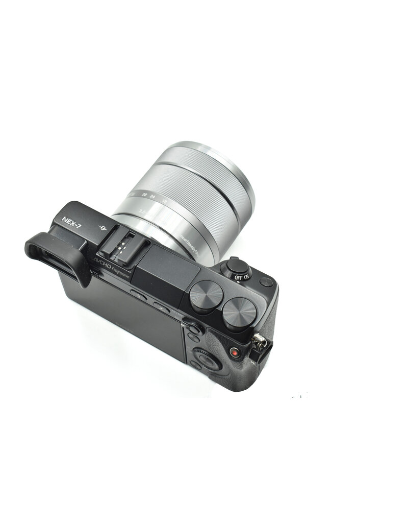 Sony Pre-owned Sony NEX-7 W/18-55mm F3.5 Mirrorless Camera Body, Black {24.3MP}