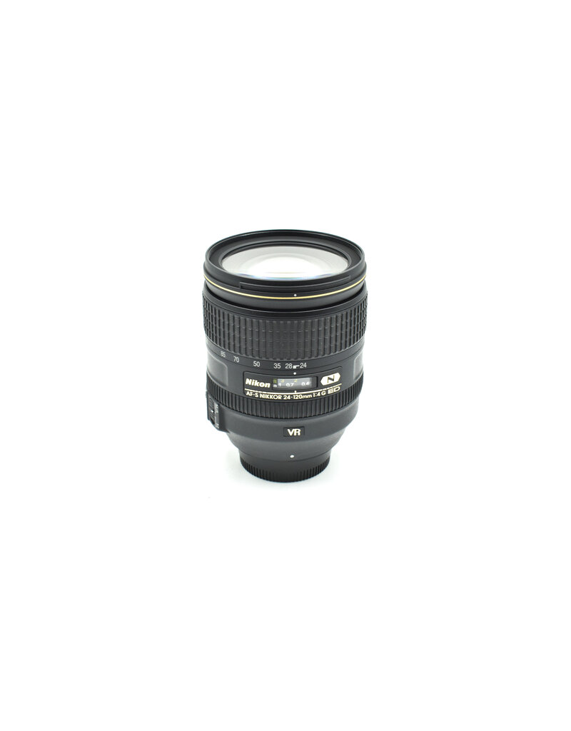 Nikon Pre-Owned Nikon AF-S NIKKOR 24-120mm f/4 G ED VR Autofocus IF Lens