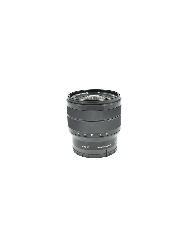 Sony Pre-owned Sony E 10-18mm f/4 OSS Autofocus APS-C Lens for E-Mount