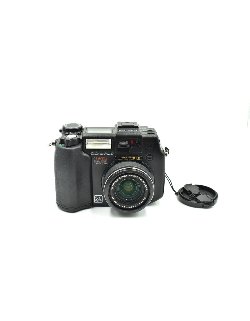 Olympus Pre-Owned Olympus Camedia C-5050 Zoom Compact Camera 5.0MP 3x Optical Zoom