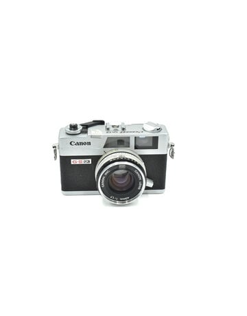Canon Pre-owned Canon Canonet QL17 GIII 35mm Rangefinder Camera, Chrome with 40 f/1.7 Lens