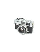 Canon Pre-owned Canon Canonet QL17 GIII 35mm Rangefinder Camera, Chrome with 40 f/1.7 Lens