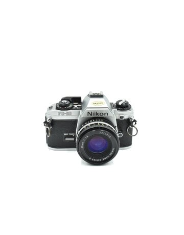 Nikon Pre-Owned Nikon FG-20 W/50mm F1.8 Lens (35mm Camera Body)