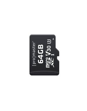 Promaster Micro SDXC 64GB Advanced UHS-I V30 Memory Card