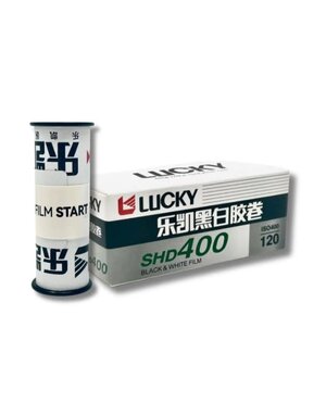 Lucky Lucky Luckypan SHD 400 Black & White Negative Film - 120 Roll Film