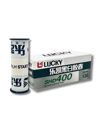 Lucky Lucky Luckypan SHD 400 Black & White Negative Film - 120 Roll Film