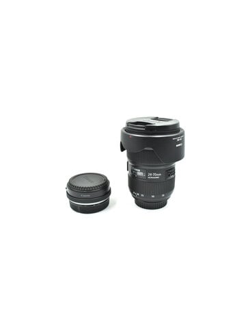 Canon Consign Canon EF 24-70mm f/2.8L II USM Lens w/ Canon Mount Adapter EF-EOS R
