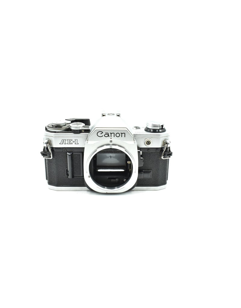 Canon Pre-owned Canon AE-1 Silver Body Only (35mm Film Camera)