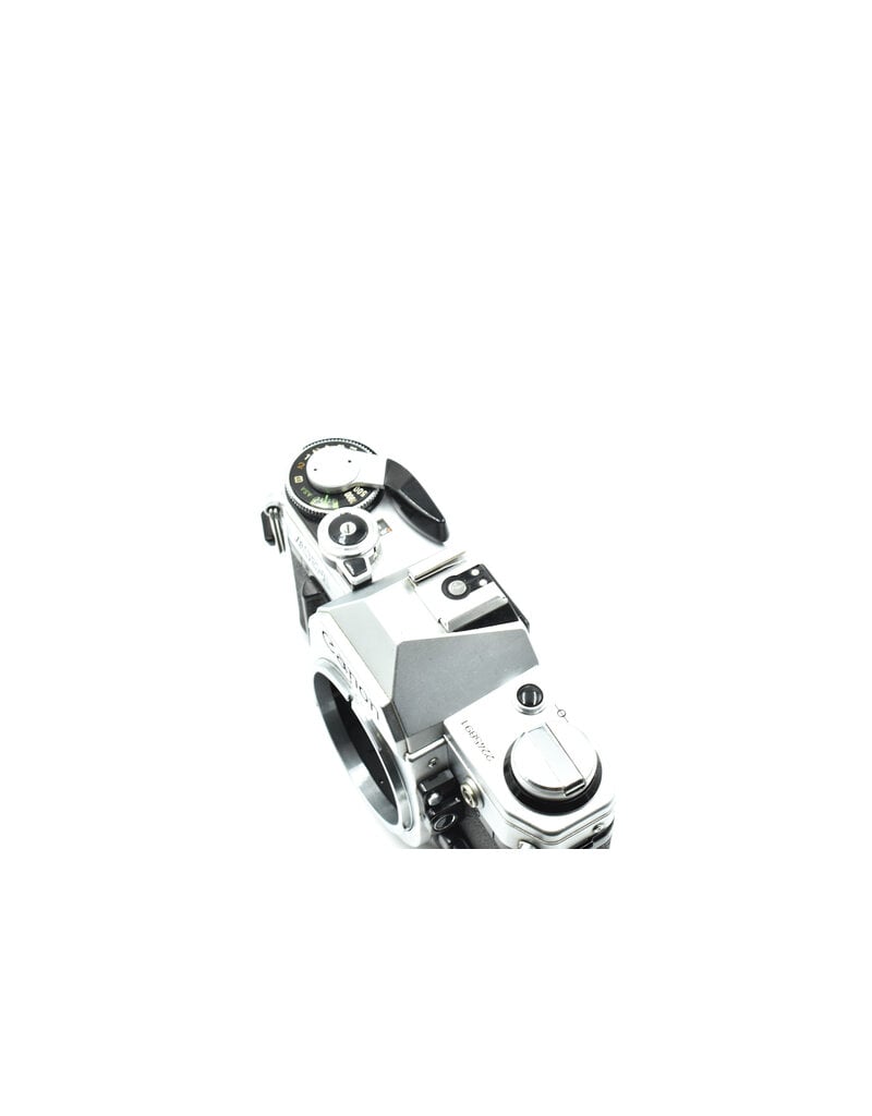 Canon Pre-owned Canon AE-1 Silver Body Only (35mm Film Camera)