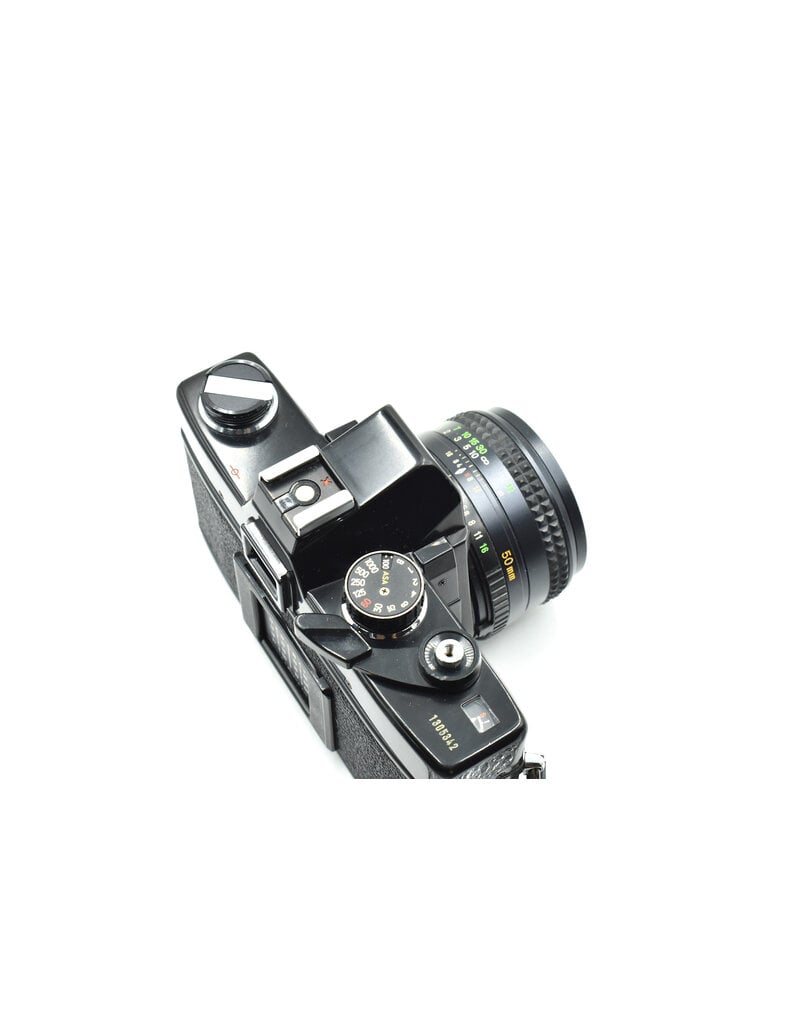 Minolta Pre-owned Minolta SrT201  w/50mm F1.7 (35mm Film Camera)