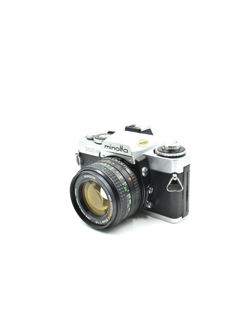 Minolta Pre-Owned Minolta XD5 w/ 50mm F1.4 (35mm Film Camera)